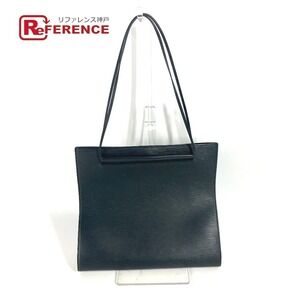 Louis Vuitton Epi Saint Tropez Shoulder Tote Bag Leather Black